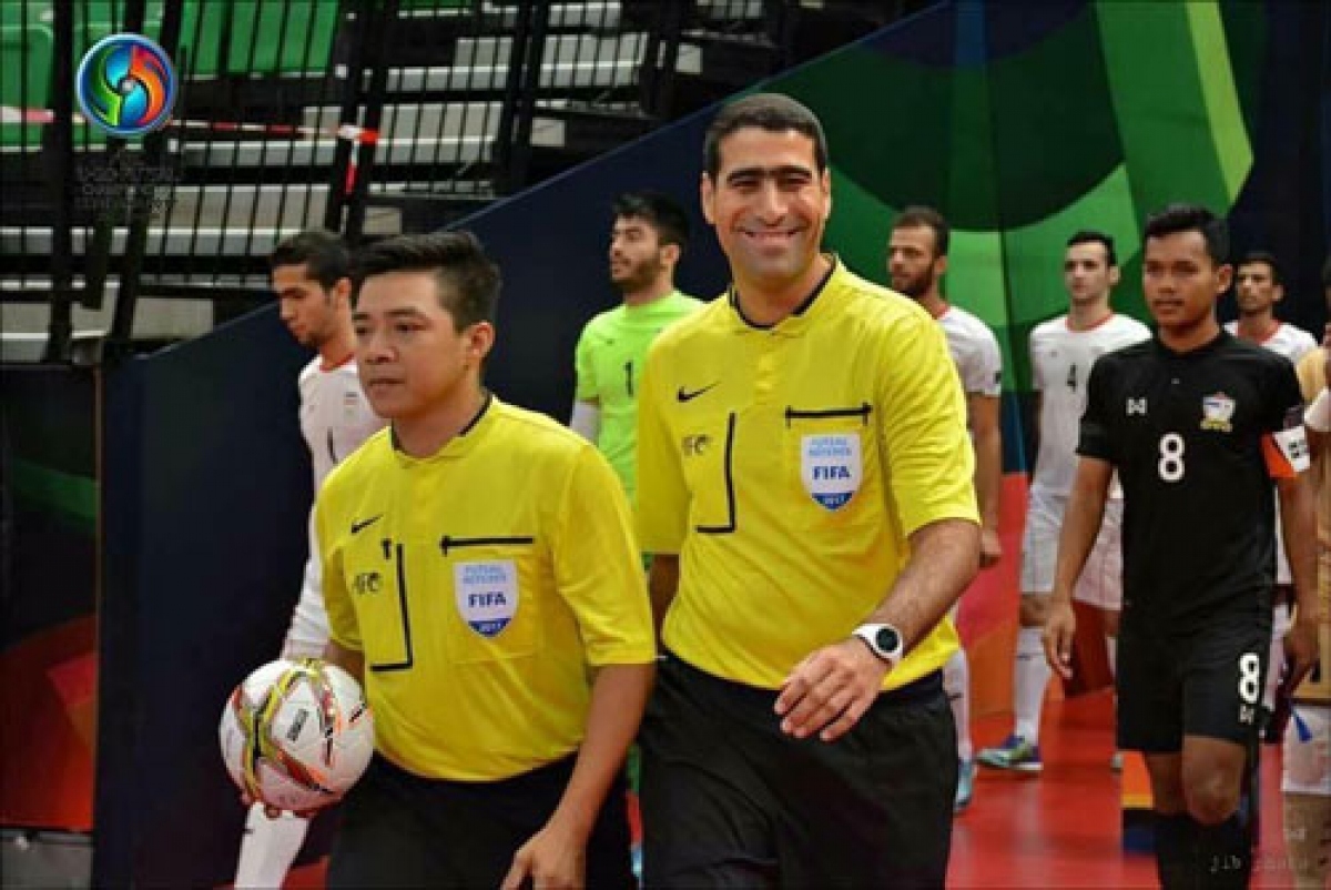 vietnamese referee vies for berth at futsal world cup picture 1