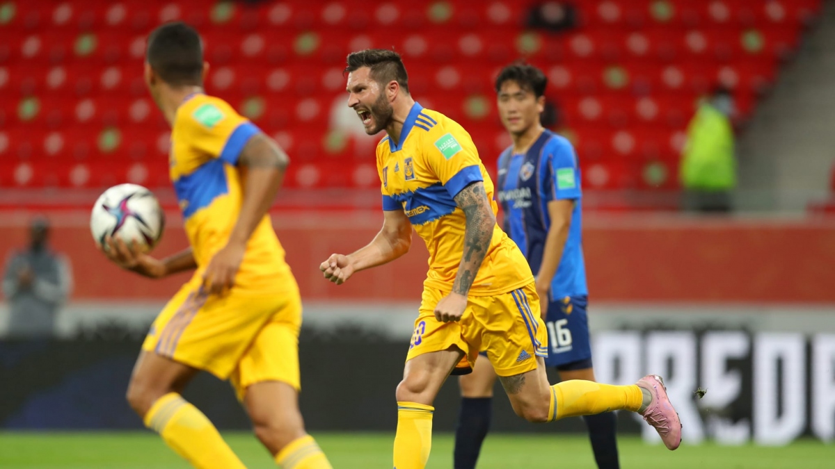 Andre-Pierre Gignac tỏa sáng rực rỡ. (Ảnh: Getty)