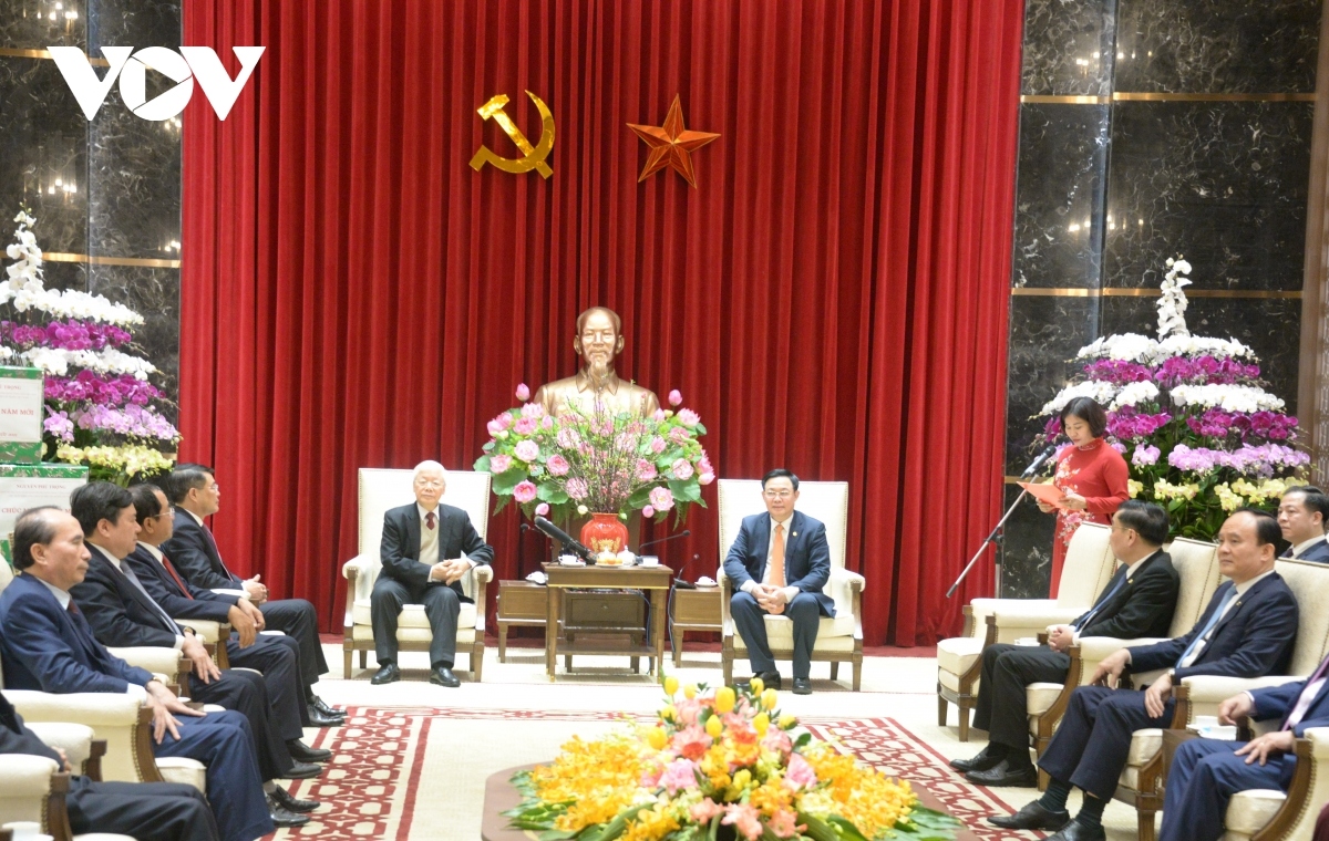 top leader wishes hanoi prosperous new year picture 1