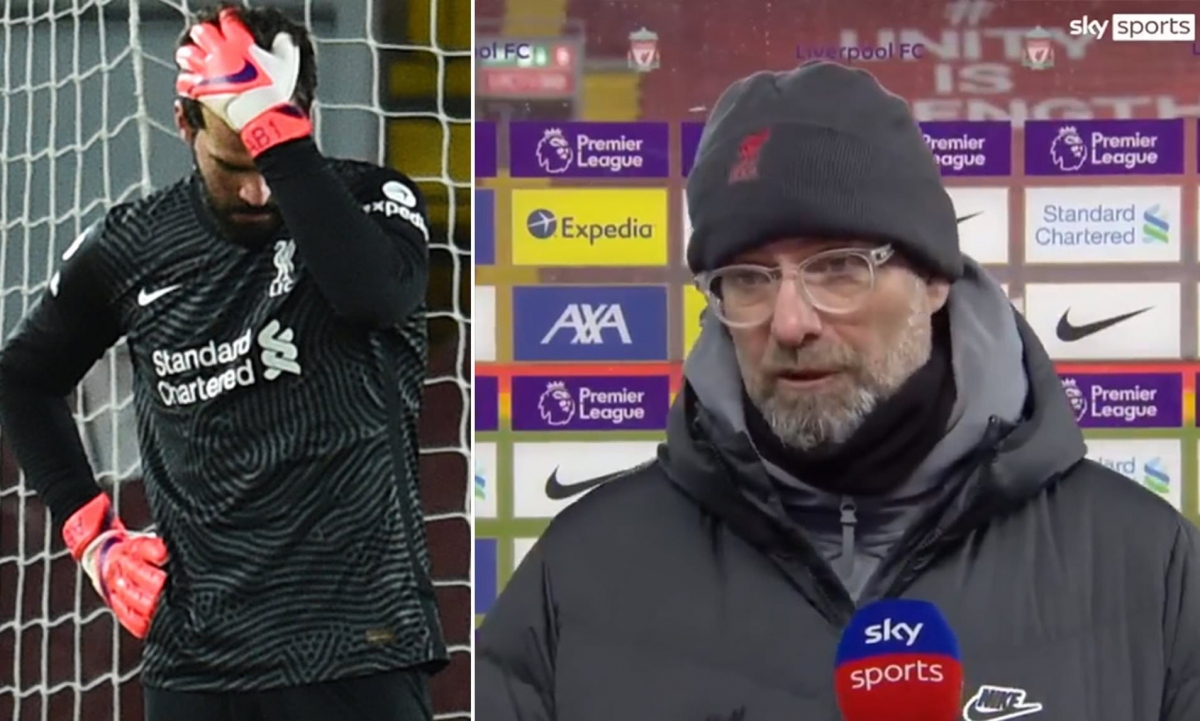 alisson bao hai liverpool, jurgen klopp noi dieu bat ngo hinh anh 1