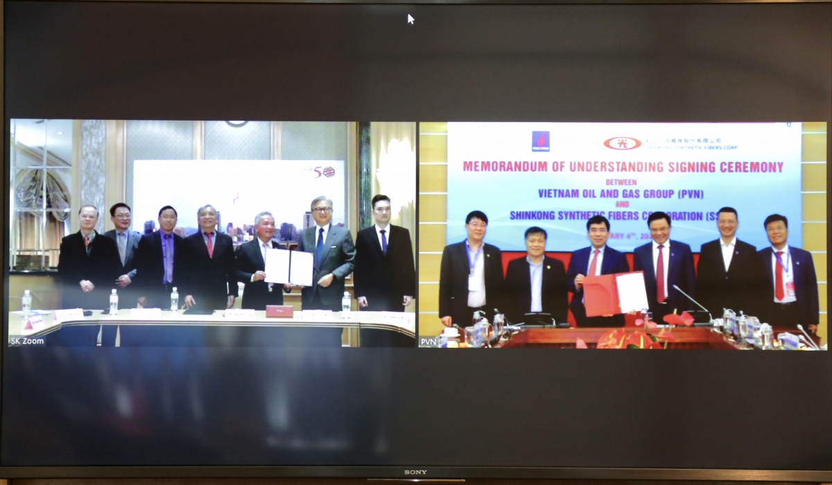 Lễ ký hợp tác trực tuyến giữa Petrovietnam và SSFC