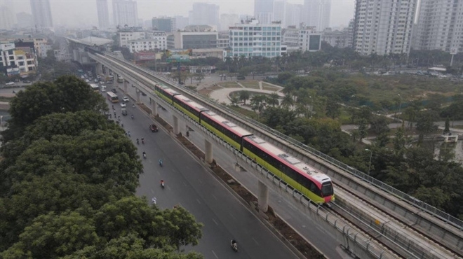 third train of hanoi metro line arrives in vietnam picture 5 third train of hanoi metro line arrives in vietnam picture 5