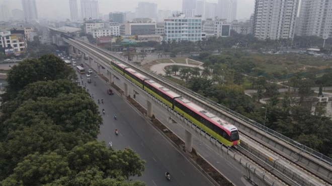 third train of hanoi metro line arrives in vietnam picture 5