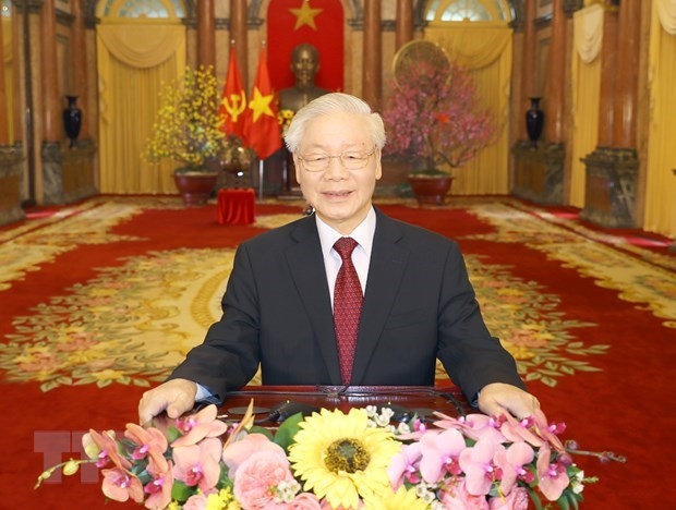 more congratulations flow in for party leader nguyen phu trong picture 1