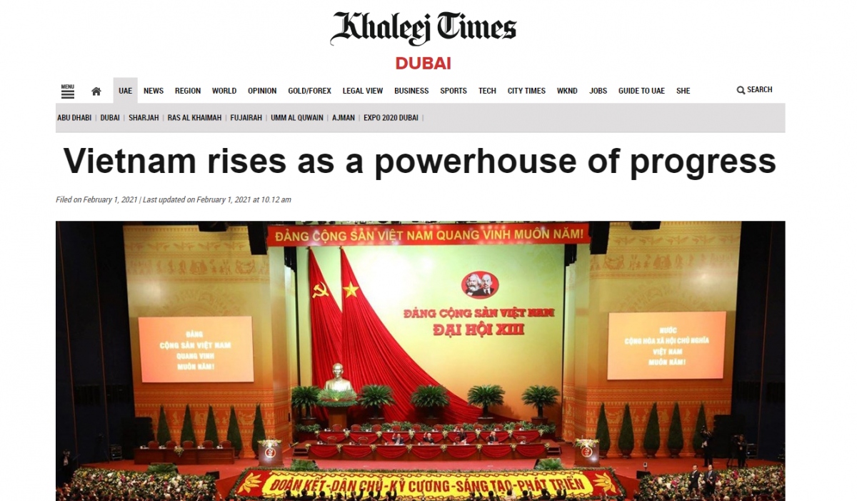 Vietnam emerges as a rising powerhouse in Asia: UAE paper