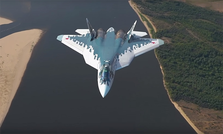 quan doi nga nhan lo tiem kich su-57 va su-35s moi hinh anh 1