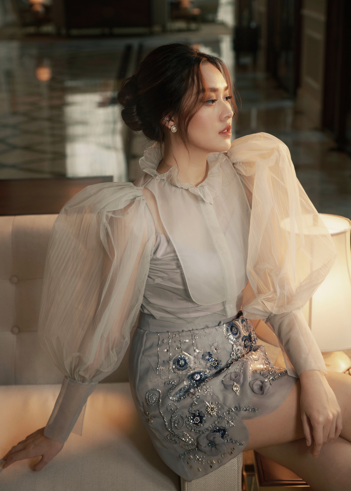 A hau tuong san mong manh, cuon hut nhu song hye kyo trong bo anh moi hinh anh 2