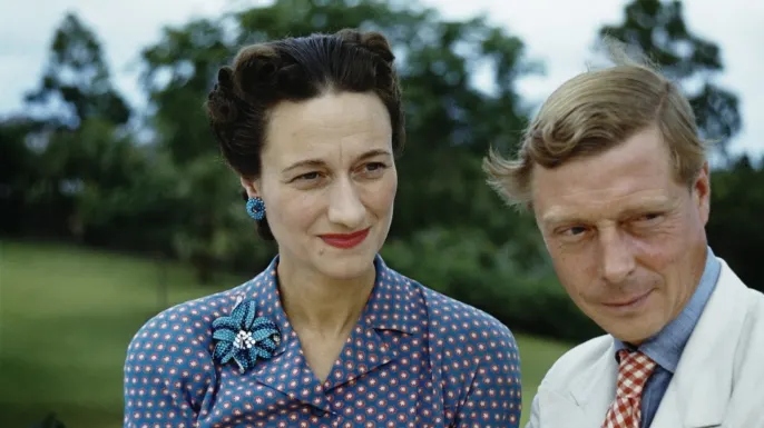 Wallis Simpson và Vua Edward VII. Ảnh: Getty Images