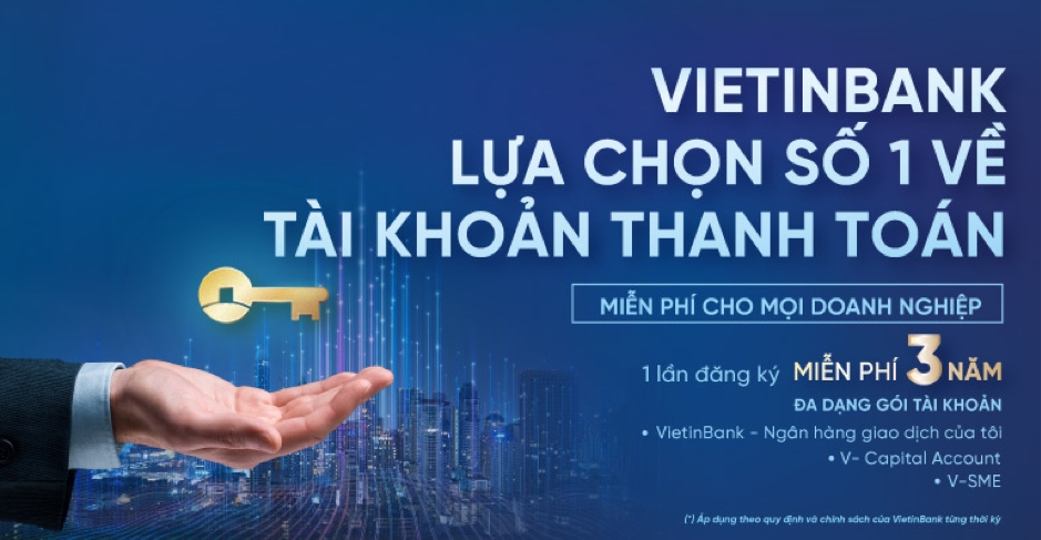 VietinBank miễn 20 loại phí cho doanh nghiệp