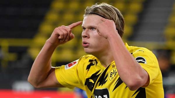 5. Erling Haaland | Borussia Dortmund | 19 bàn thắng (38 bàn thắng)