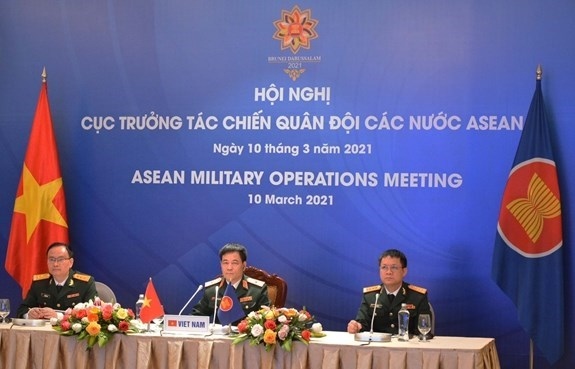 11th asean military operations meeting held online picture 1
