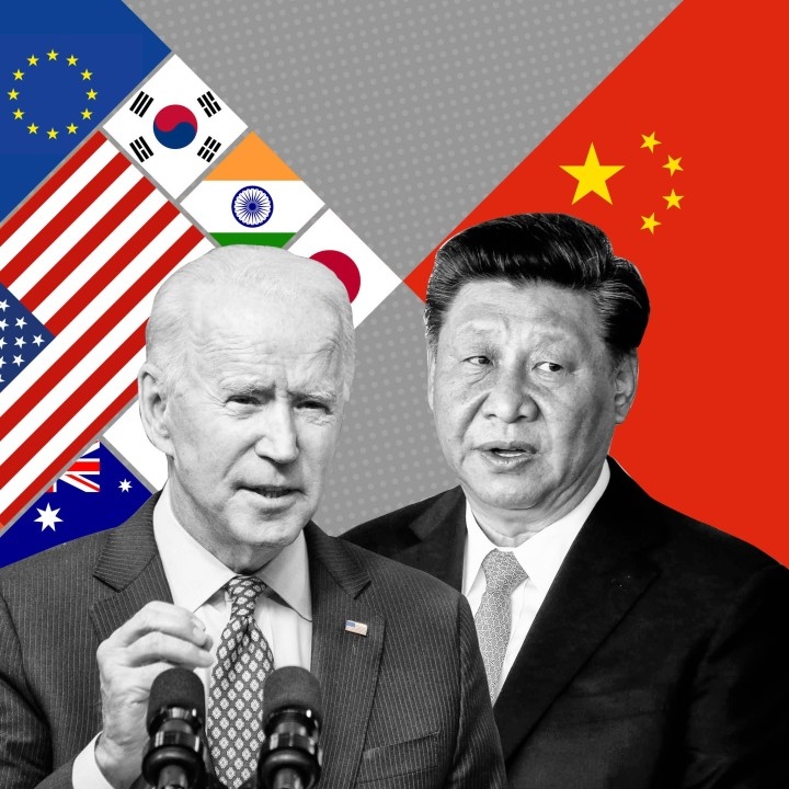 Tổng thống Mỹ Joe Biden và Chủ tịch Trung Quốc Tập Cận Bình. Ảnh: Financial Times