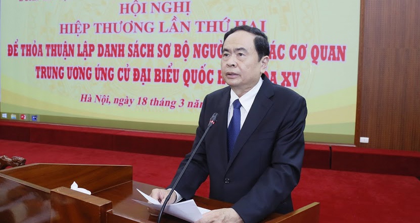 Chủ tịch Ủy ban Trung ương MTTQVN Trần Thanh Mẫn.