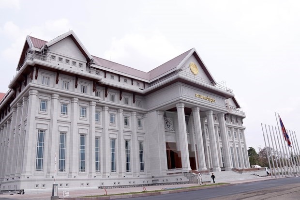 vietnamese-funded new national assembly building handed over to laos picture 1