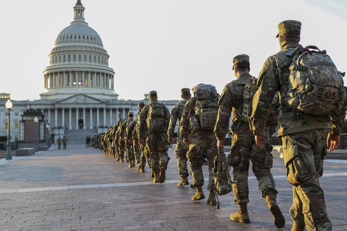 Mỹ thắt chặt an ninh đồi Capitol sau cảnh báo âm mưu bị tấn công. Ảnh: Getty