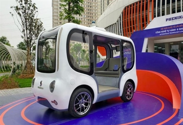 vietnam s first autonomous vehicle debuts picture 1