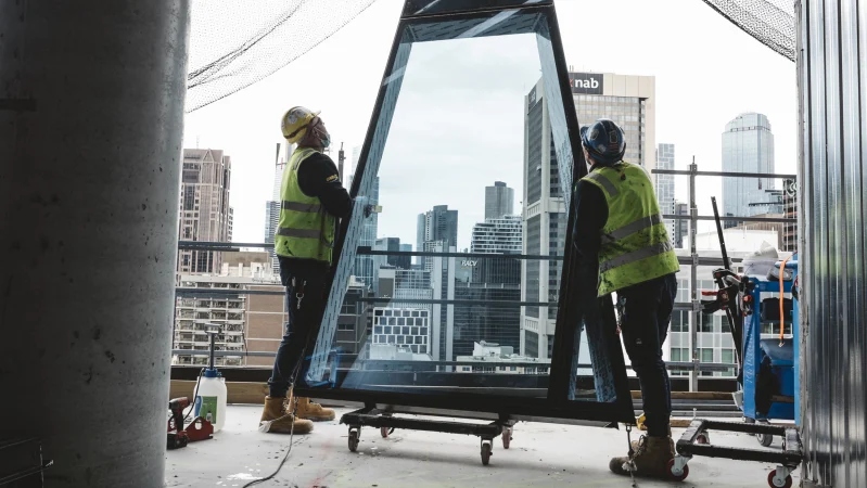 Công ty xây dựng Probuild đang thực hiện một số dự án quan trọng tại Australia như xây dựng trụ sở cảnh sát và xây dựng nhà máy sản xuất vaccine CSL. (Ảnh: TAS SORENSEN)