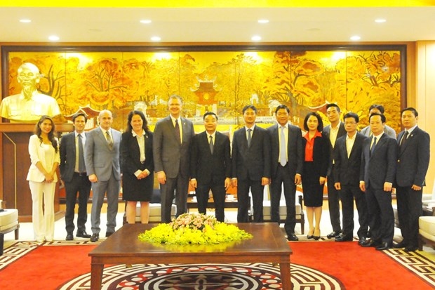 hanoi leader welcomes us, rok ambassadors picture 1 hanoi leader welcomes us, rok ambassadors picture 1