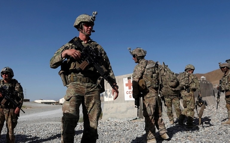 Lính Mỹ ở Afghanistan. Ảnh: al Jazeera.