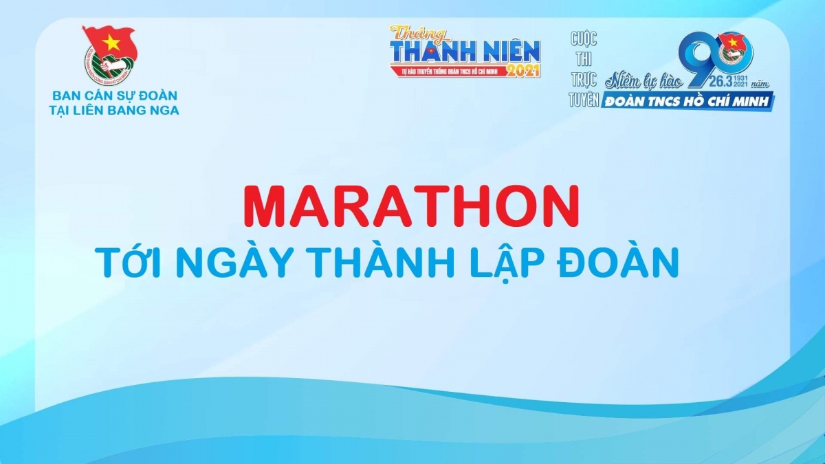 khoi dong cuoc thi online marathon toi ngay thanh lap Doan tai nga hinh anh 1