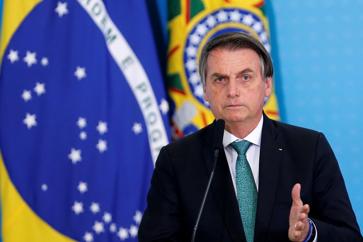 Tổng thống Brazil Bolsonaro. Ảnh: NY Times