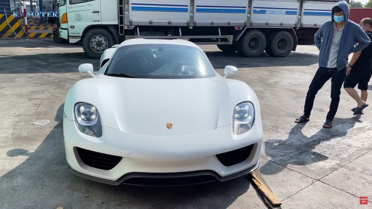 sieu pham porsche 918 spyder chinh thuc co mat tai viet nam hinh anh 1