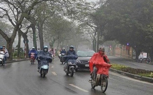 thoi tiet ngay 28 3 bac bo dem va sang co mua phun, troi lanh hinh anh 1