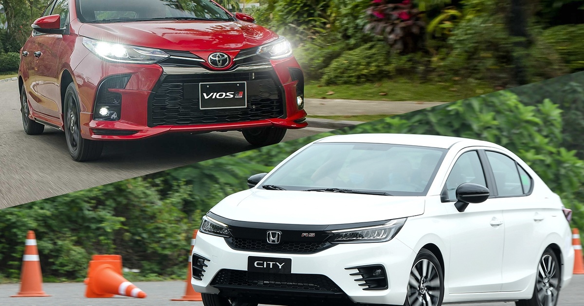 Với 600 triệu đồng mua Honda City RS hay Toyota Vios GR-S?