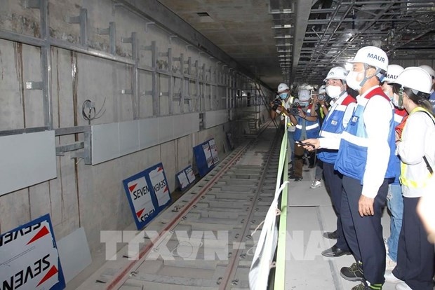 hcm city plans to carry out trial run of elevated section of metro line no.1 in late 2021 picture 1 hcm city plans to carry out trial run of elevated section of metro line no.1 in late 2021 picture 1