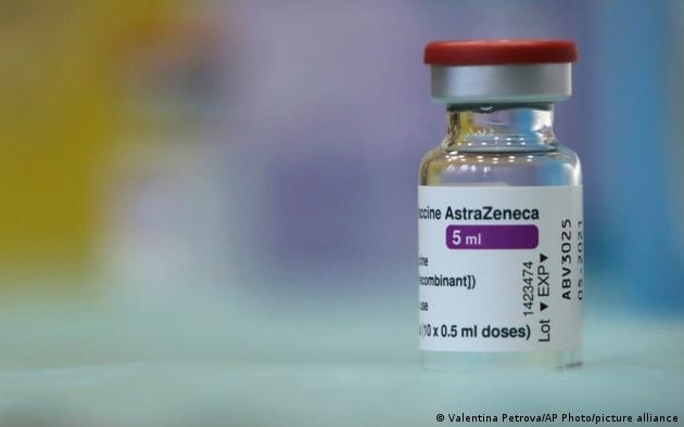 Vaccine AstraZeneca. Ảnh: AP.