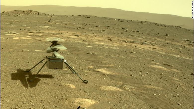 Trực thăng Ingenuity của NASA tạo ra kỳ tích đầu tiên trên sao Hỏa ...