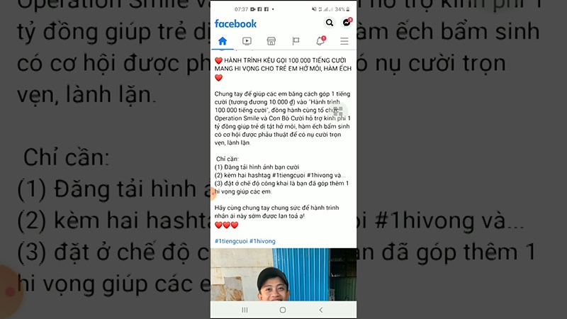 cong dong facebook chung tay tham gia chuong trinh 1 tieng cuoi - 1 hi vong hinh anh 2