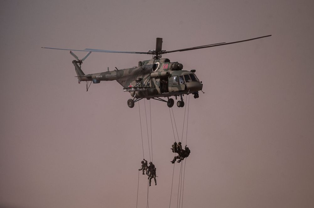 Quân nhân Nga tham gia tập trận ở khu vực Astrakhan phía nam nước Nga năm 2020. Ảnh: AFP