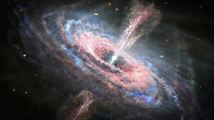 Sử dụng kính thiên văn Hubble, một nhóm các nhà thiên văn học đã phát hiện ra một luồng năng lượng mạnh chưa từng thấy trong vũ trụ. Nguồn năng lượng này phát ra từ các chuẩn tinh, những thiên thể xa xôi chứa các hố đen siêu nặng.