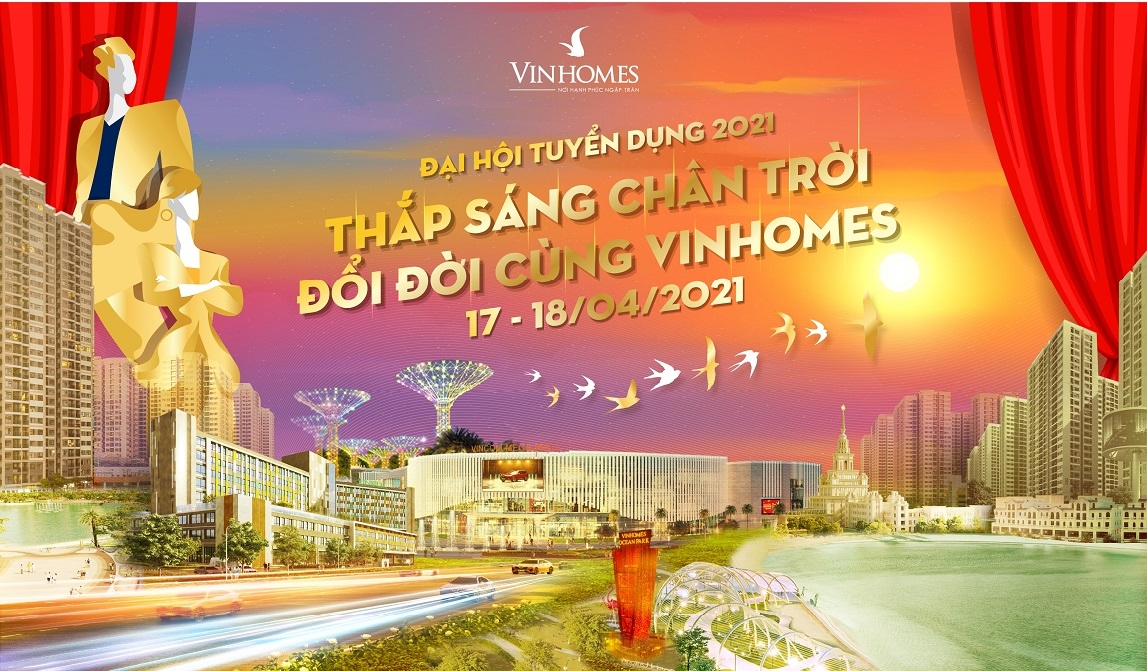 vinhomes ham nong thi truong bat dong san bang su kien tuyen dung lon chua tung co hinh anh 1