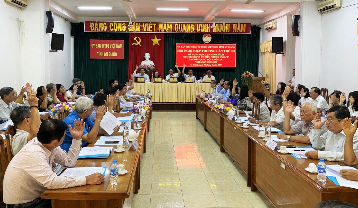 An Giang có 11 ứng cử viên đại biểu QH khóa XV, 103 ứng cử viên HĐND tỉnh