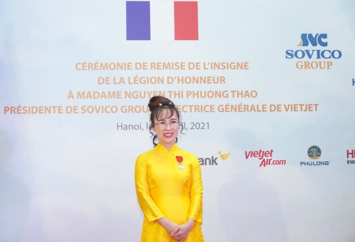 VietJet CEO receives French Order of the Legion of Honour