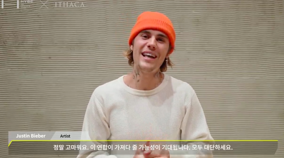 justin bieber chia se mong muon lam nen lich su cung bts hinh anh 4
