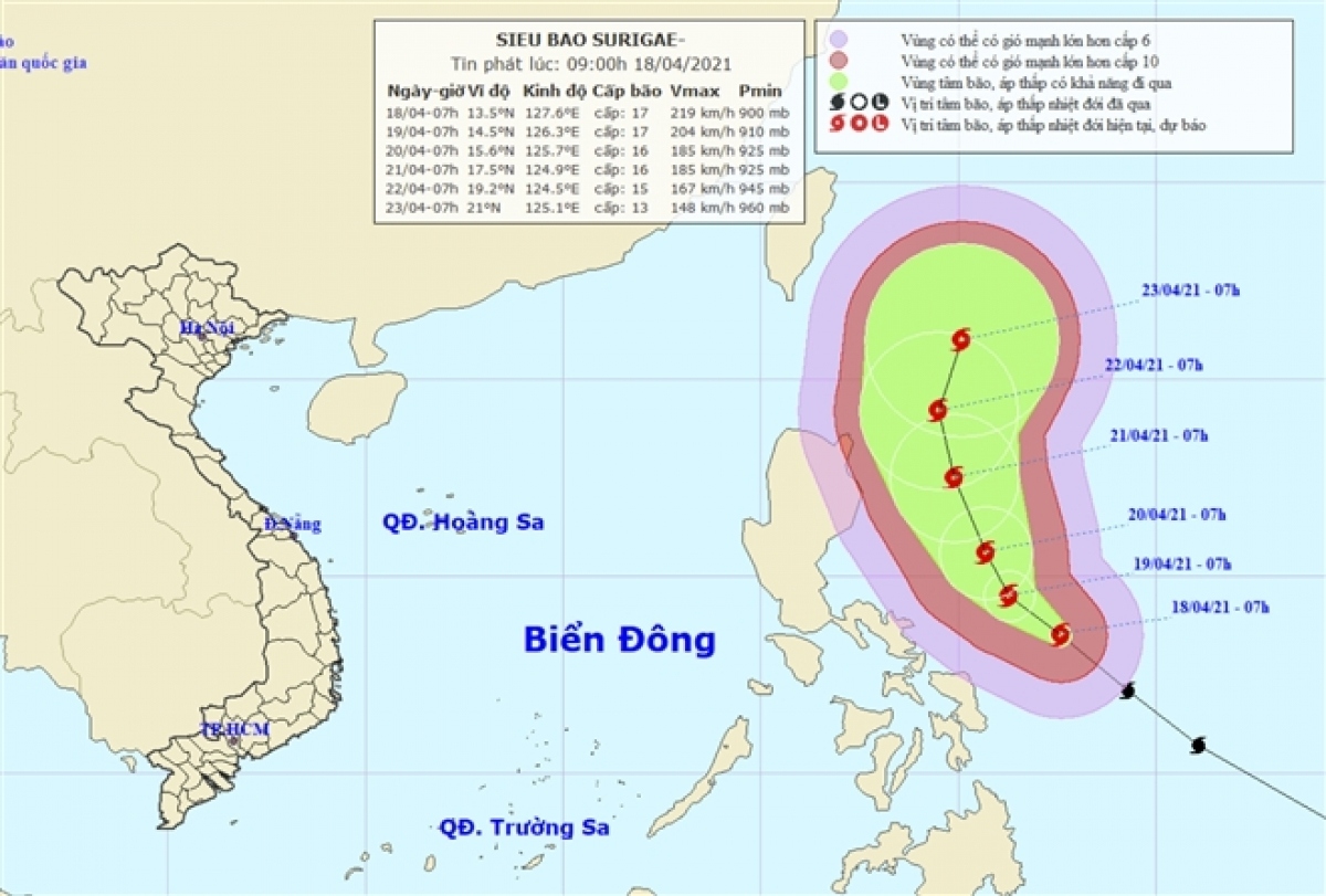 localities urged to brace for super typhoon surigae picture 1