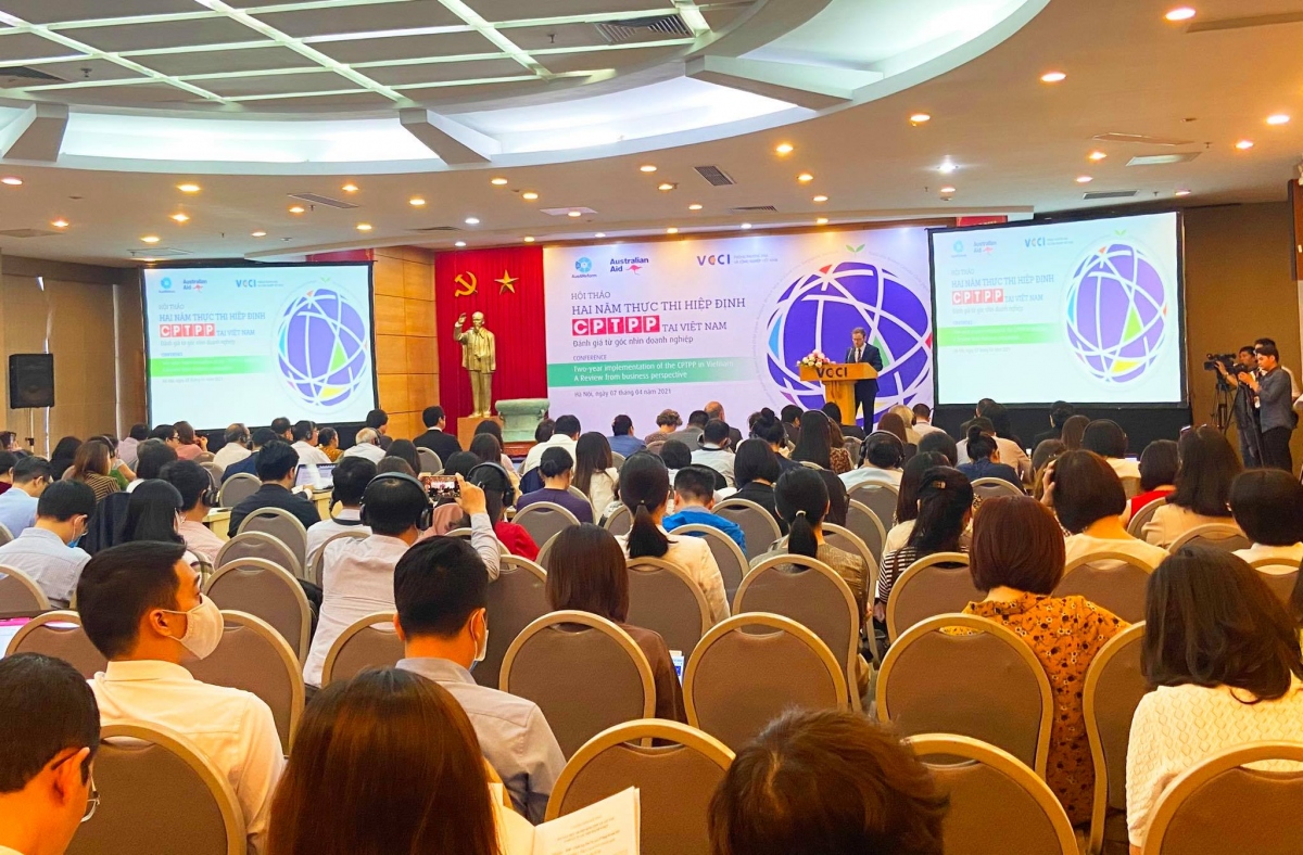 Hội thảo công bố Báo cáo "Việt Nam sau 2 năm thực thi CPTPP từ góc nhìn doanh nghiệp"