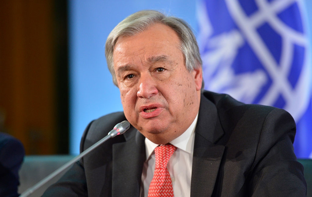 Tổng Thư ký Liên hợp quốc Antonio Guterres. Ảnh: Getty
