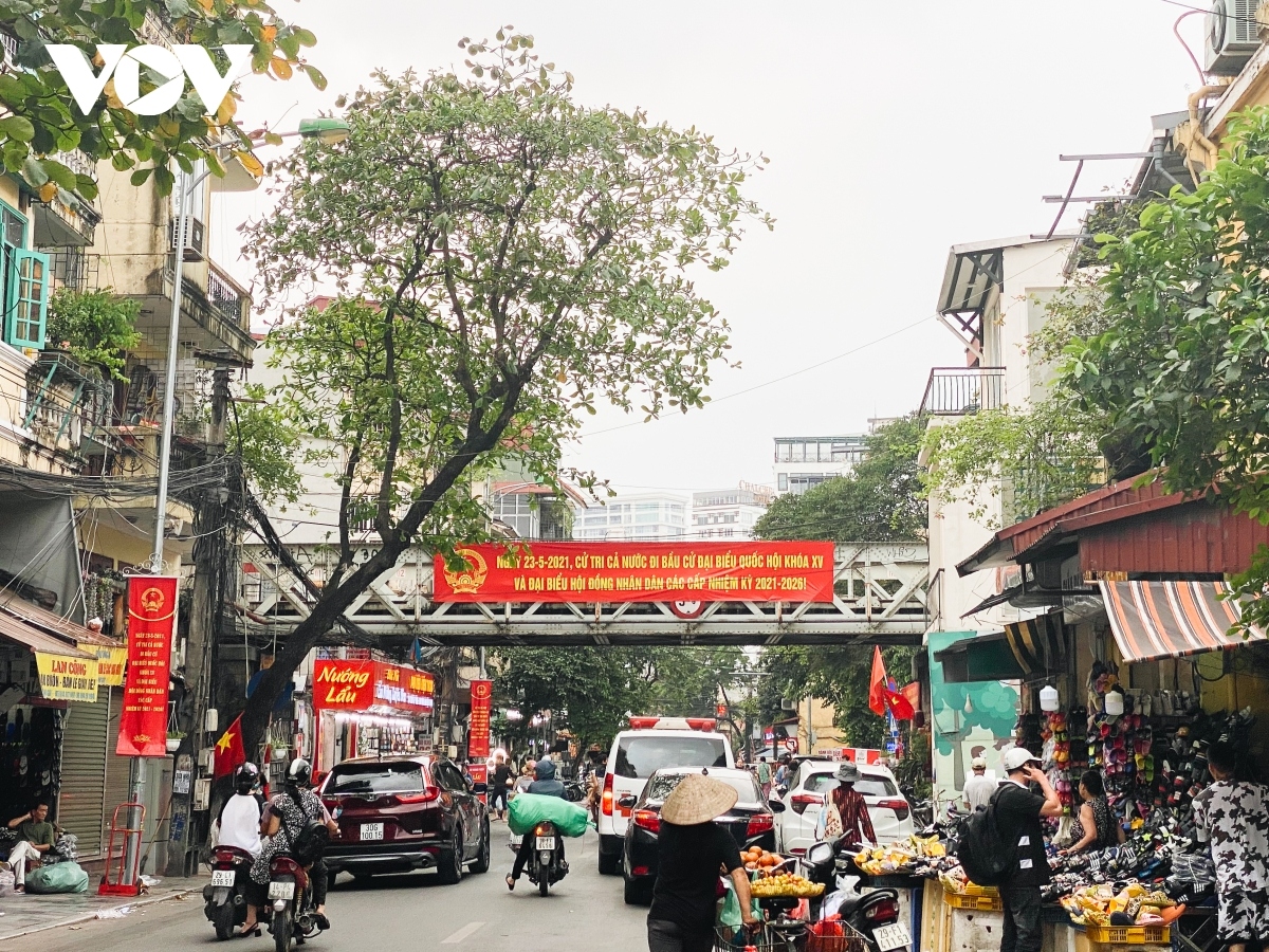 flags and banners go on display in hanoi ahead of national election day picture 11