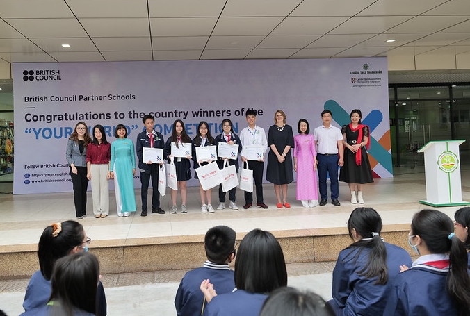vietnamese students win your world competition by british council picture 1