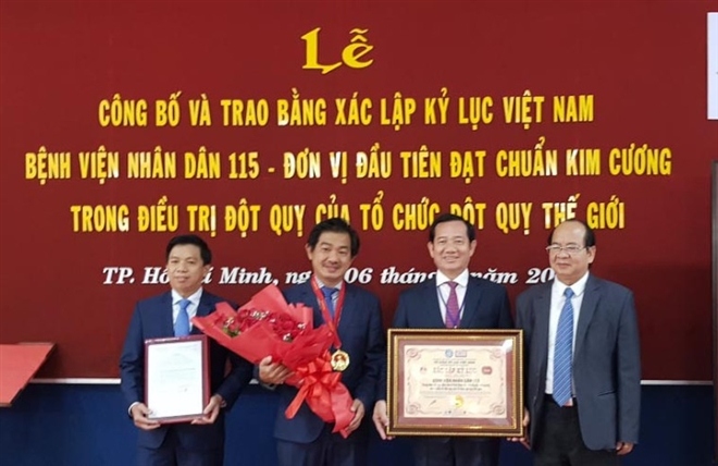 first vietnam hospital awarded diamond status for stroke treatment picture 1