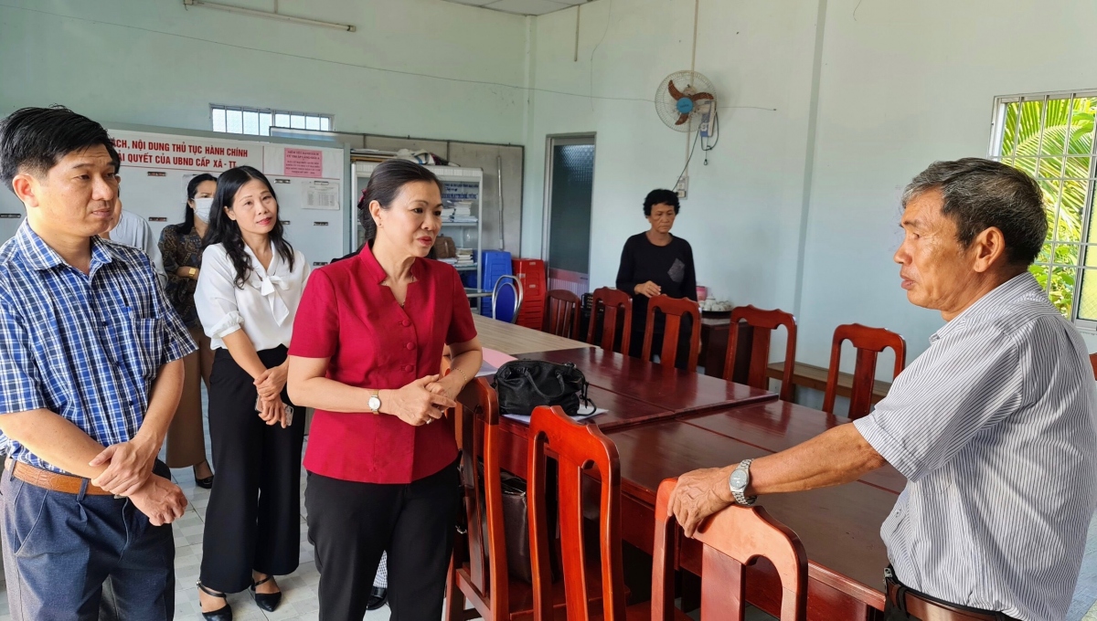 Uy ban trung uong mttq kiem tra cong tac bau cu tai tinh bac lieu hinh anh 1