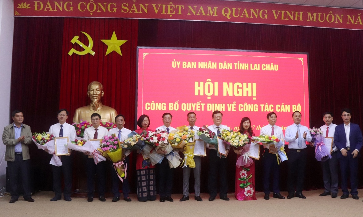 lai chau dieu dong, bo nhiem nhieu vi tri lanh dao chu chot cac so, nganh hinh anh 1