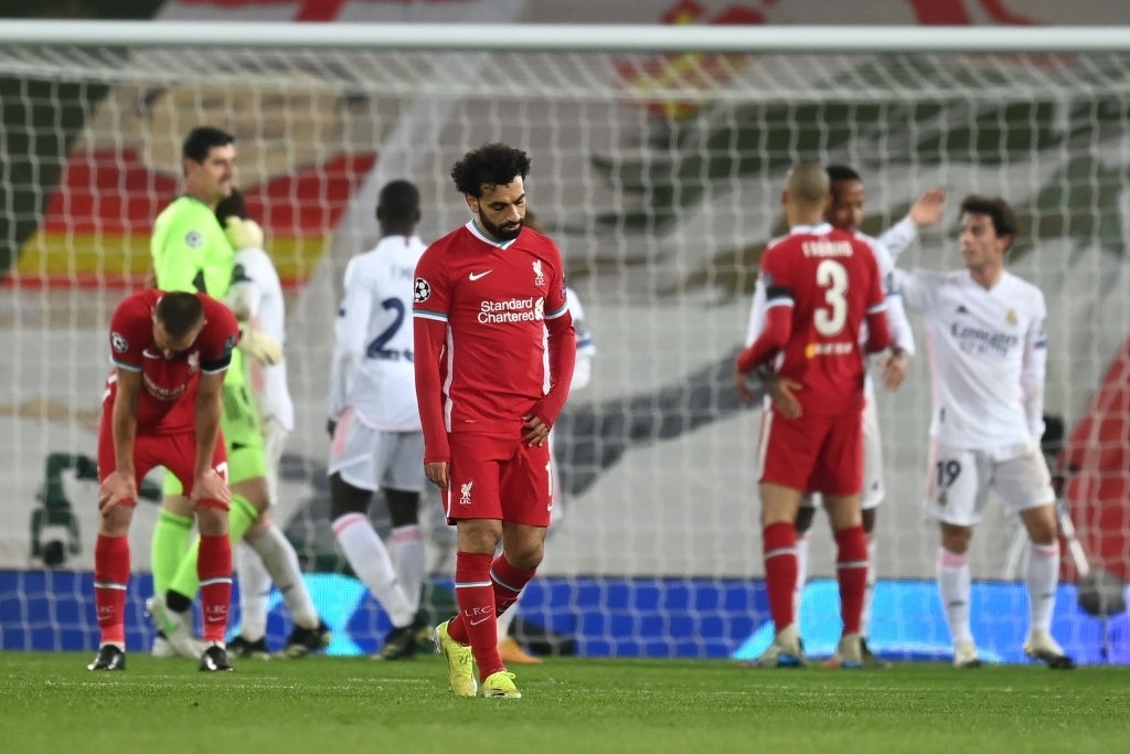 Salah có những cơ hội, nhưng cũng không thể ghi bàn (Ảnh: Getty).