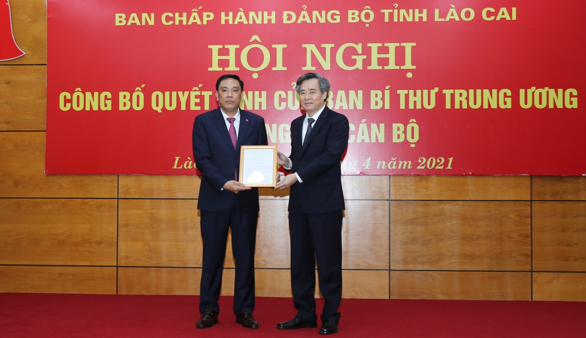 Ong hoang giang giu chuc pho bi thu tinh uy lao cai hinh anh 1