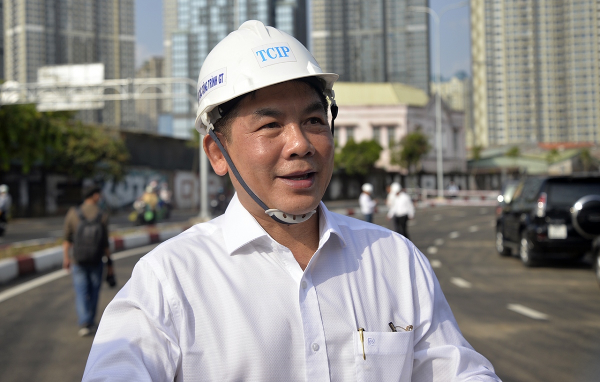 Ông Lương Minh Phúc - Giám đốc Ban Quản lý dự án đầu tư xây dựng các công trình giao thông.