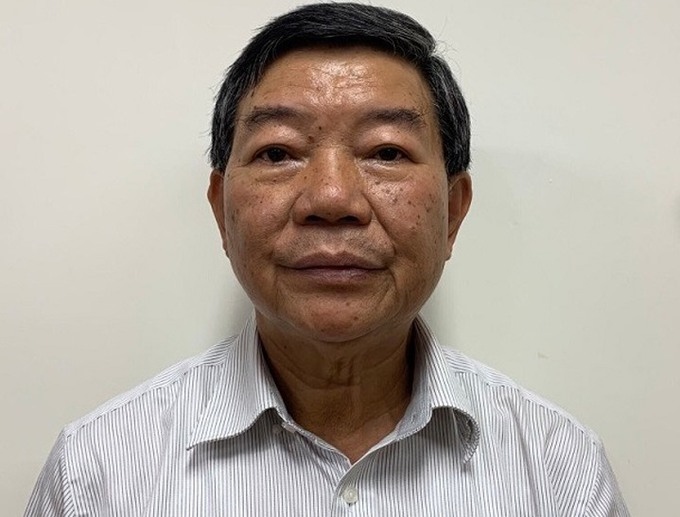 Ông Nguyễn Quốc Anh khi bị bắt hồi tháng 9/2020. Ảnh: Bộ Công an
